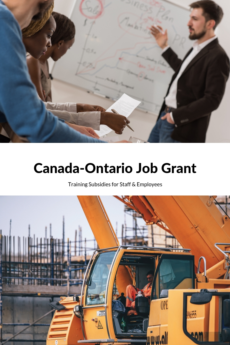 CanadaOntario Job Grant Employment North